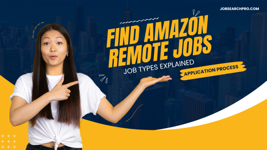 Find Amazon Remote Jobs Banner